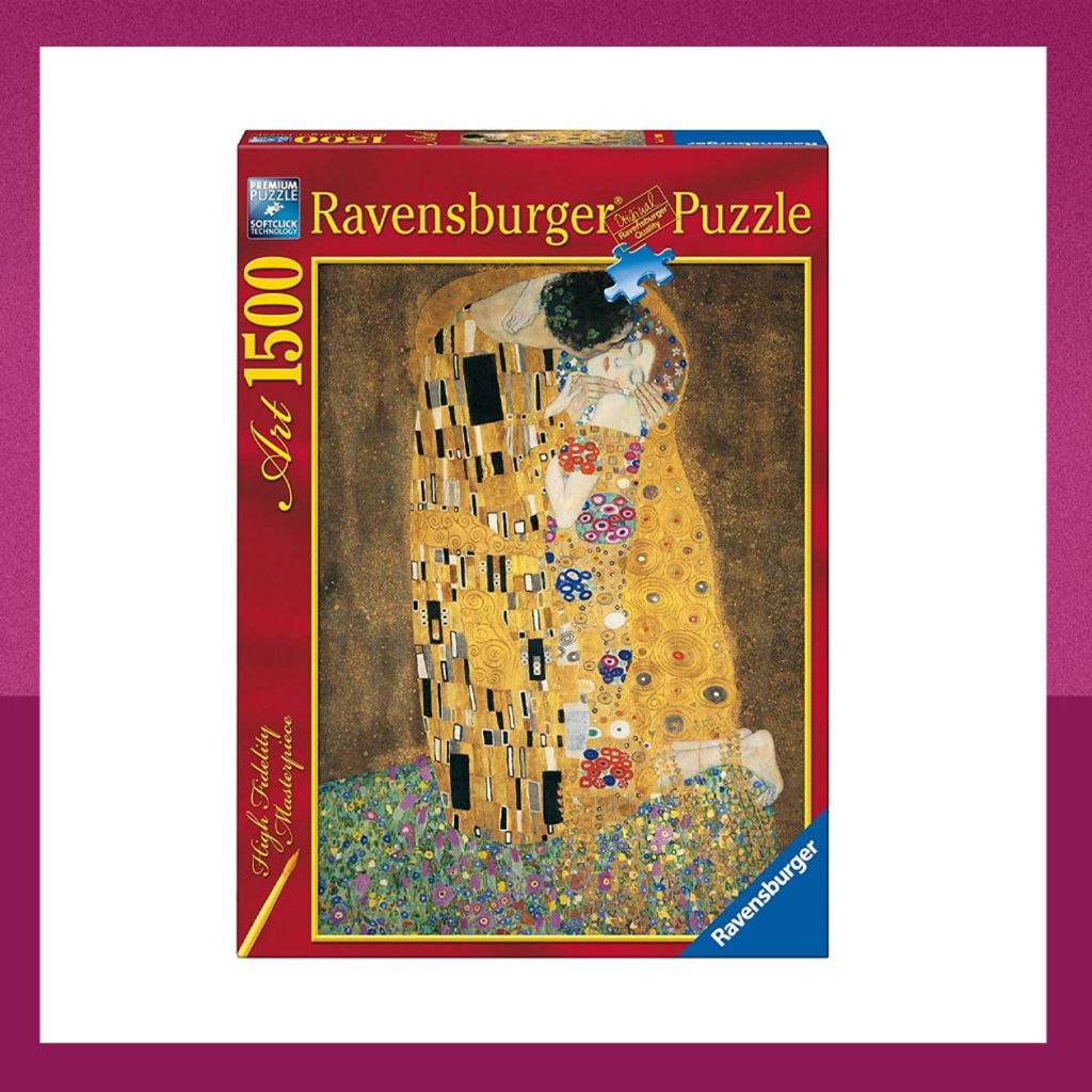 Kunst-Puzzle mit Motiv von Klimt