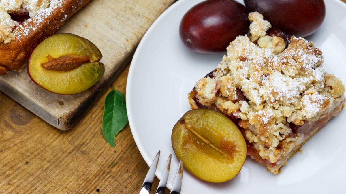 Einfach lecker: Pflaumen-Schmandkuchen