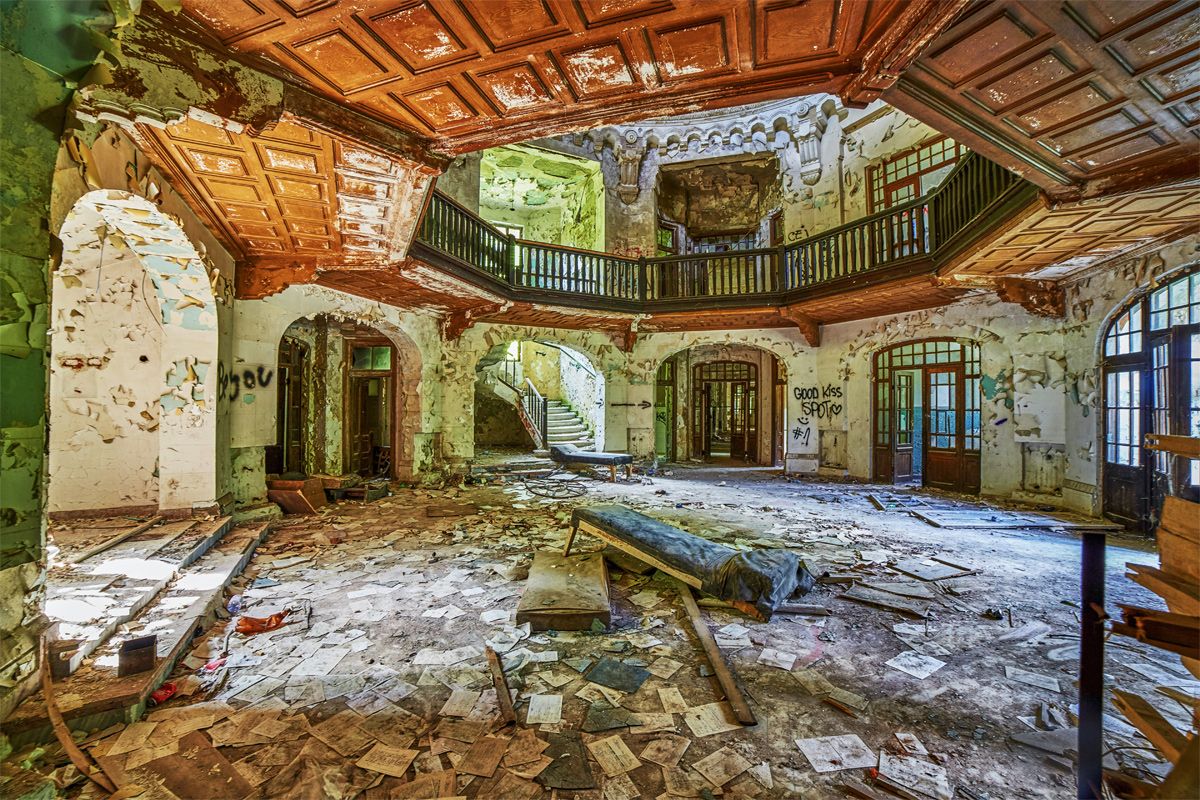 Lost Places haben eine morbide Ästhetik