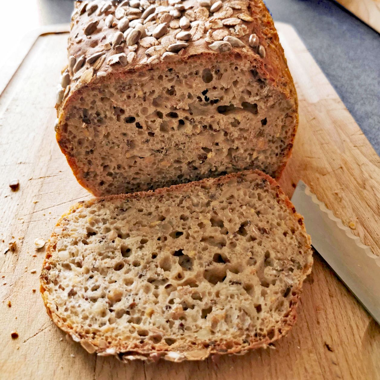 Vollkornbrot wie vom Bäcker