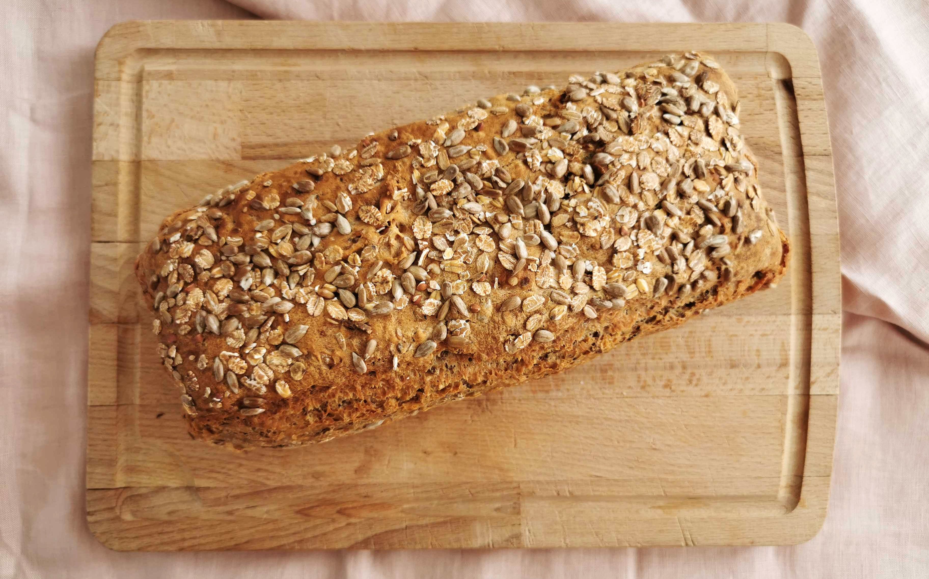 Das Vollkornbrot-Rezept gelingt schnell und einfach