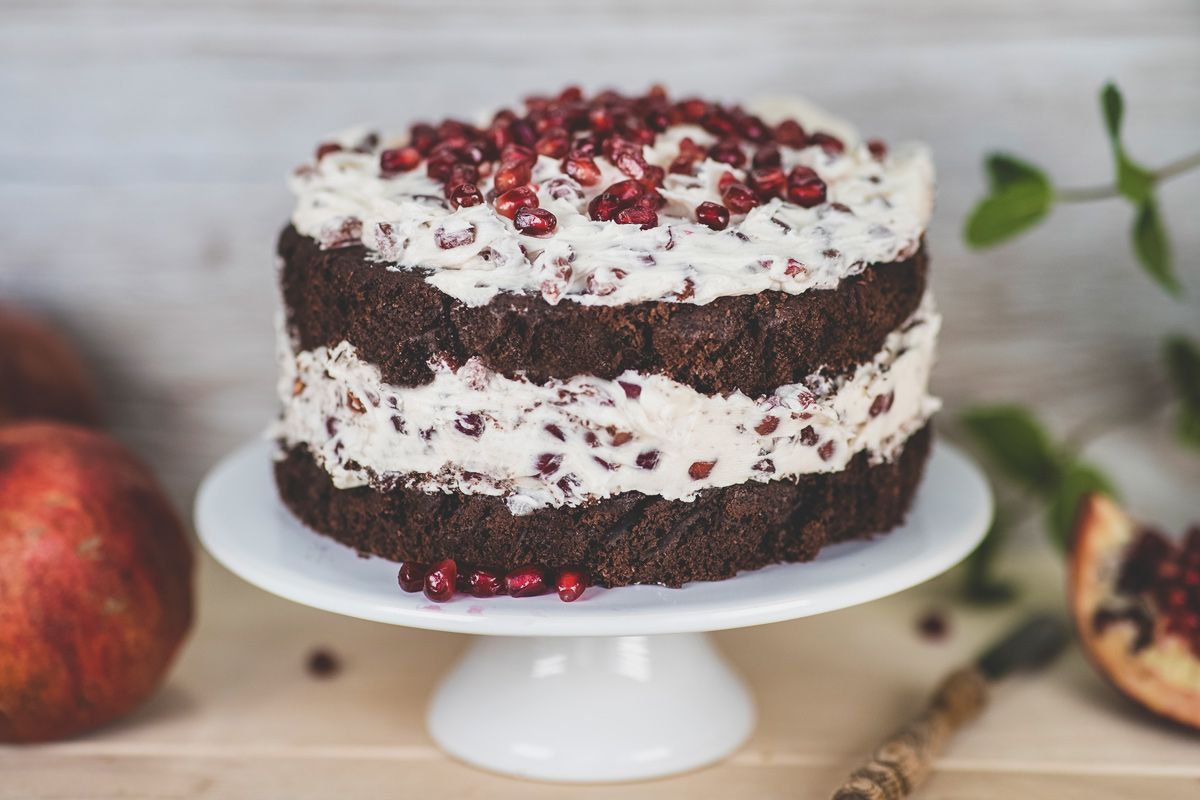 Vegan backen: Rezept für vegane Torte