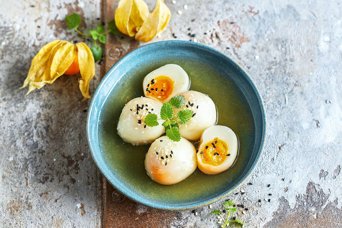 Vietnamesisches Dessert: Rezept für süße Reisbällchen