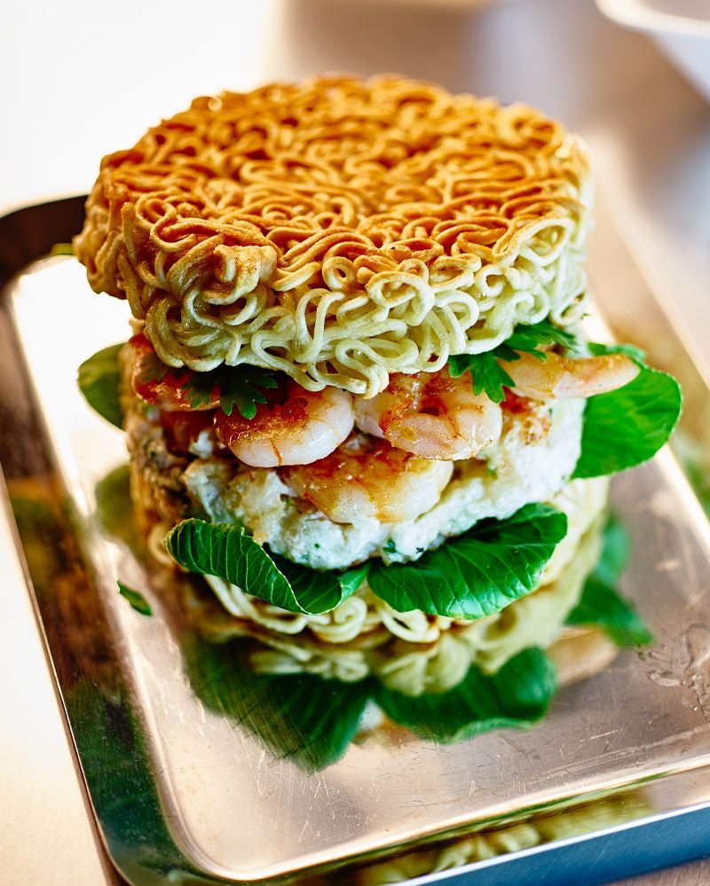 Streetfood-Idee: Rezept für Ramen-Burger Streetfood-Idee: Rezept für Ramen-Burger