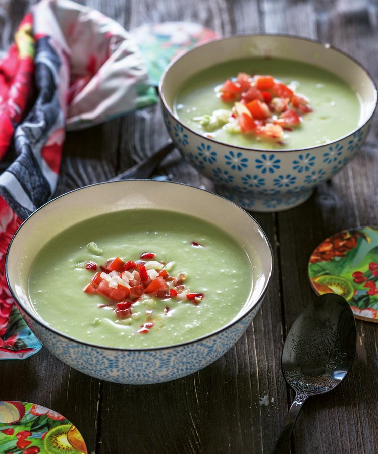 Mexikanisch kochen: Kalte Avocado-Suppe