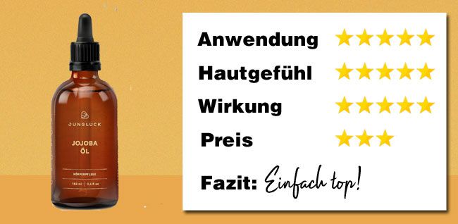 Jojobaöl von Junglück im Test Jojobaöl von Junglück im Test
