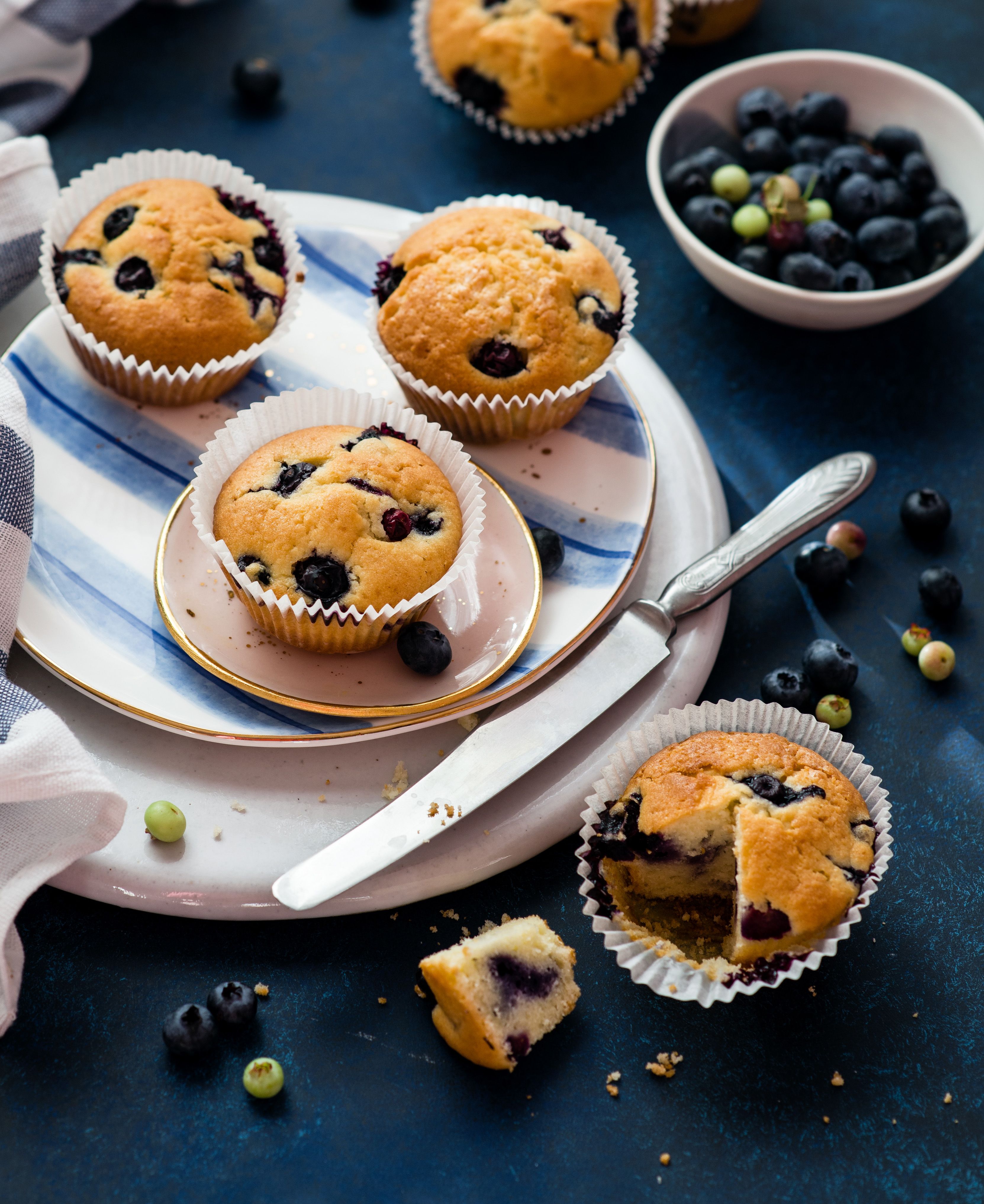 Blaubeermuffins