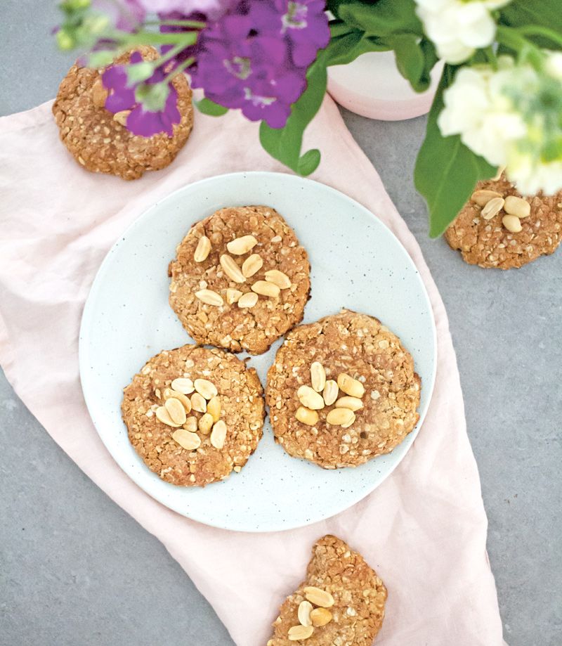 Zuckerfreie Kekse: Rezept für Erdnuss-Cookies