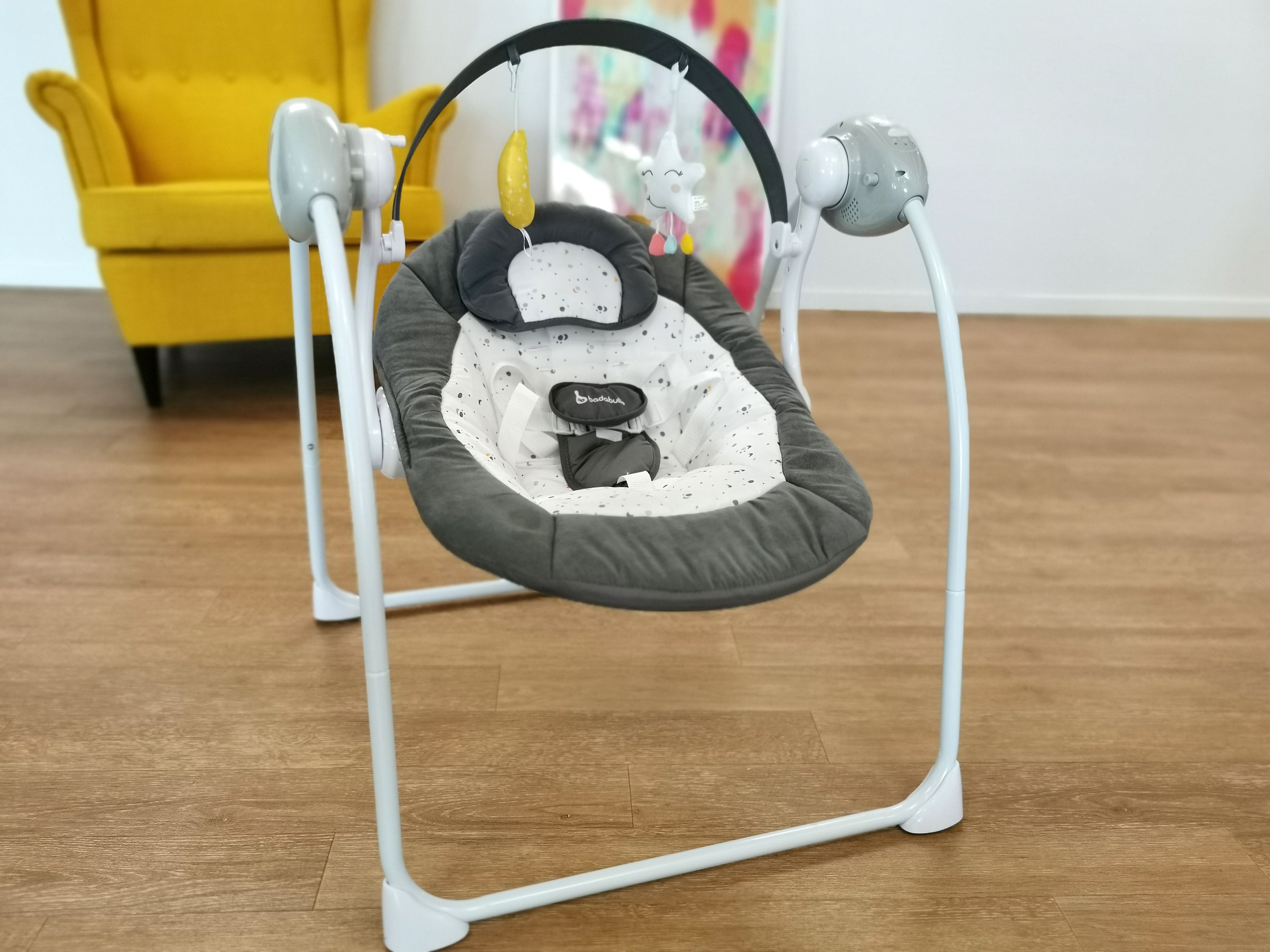 Im Test: Babywippe von Babadulle