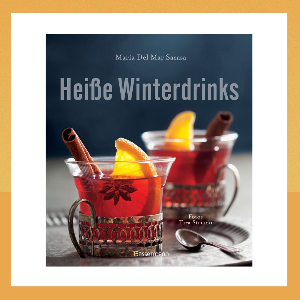 Buch mit Rezepten für Winter-Cocktails