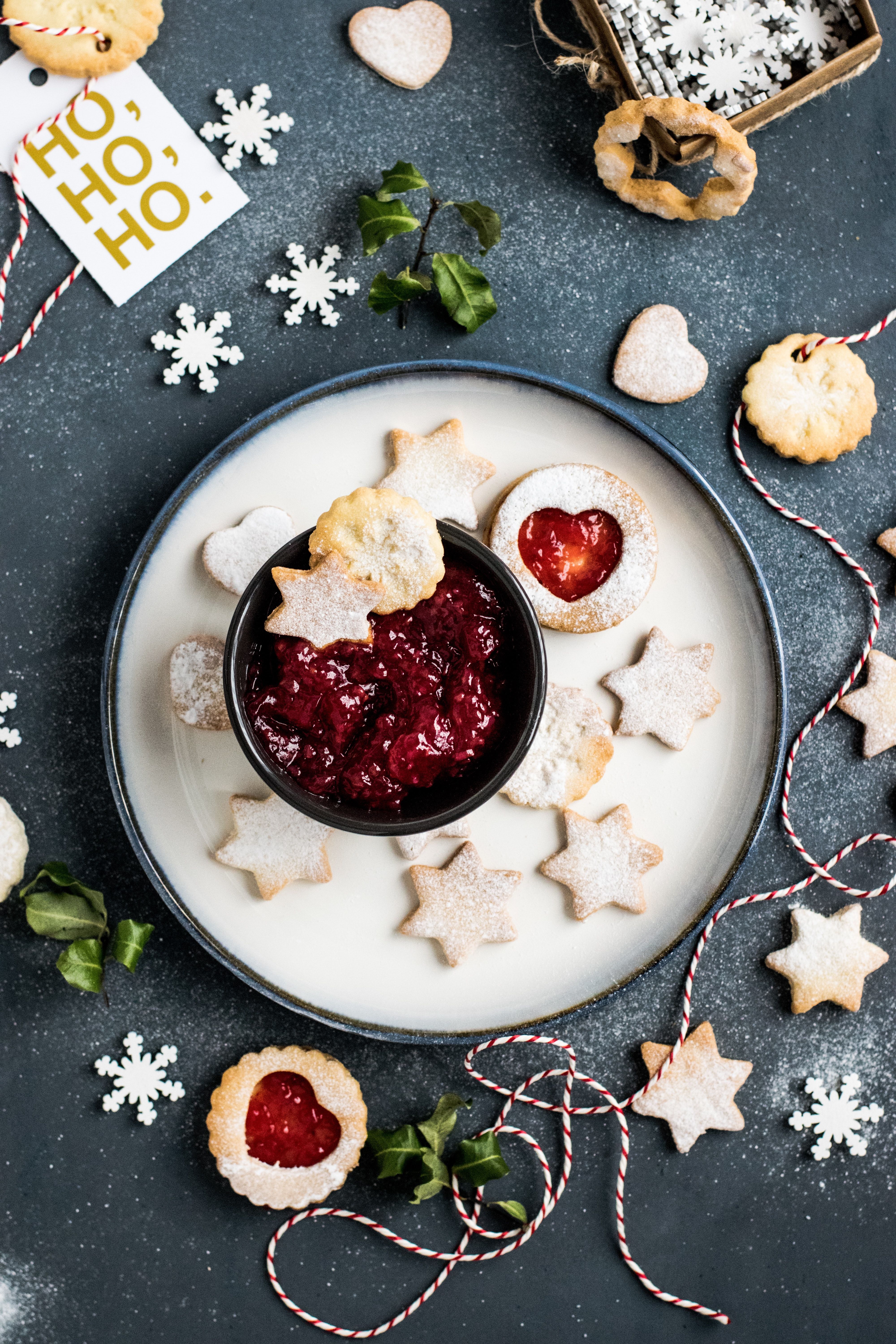 Butterplätzchen mit Marmelade pimpen