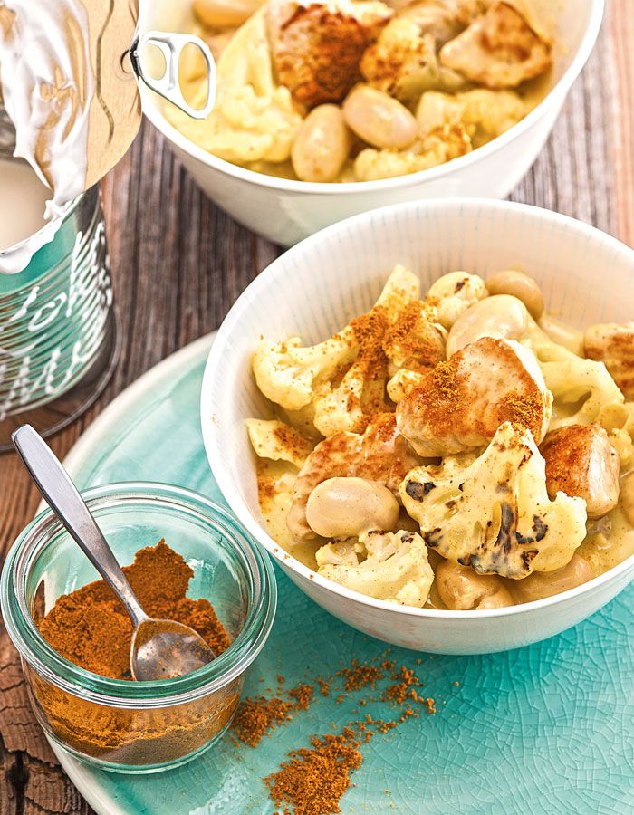 Schnelles Curry mit Putenbrust zum Nachkochen