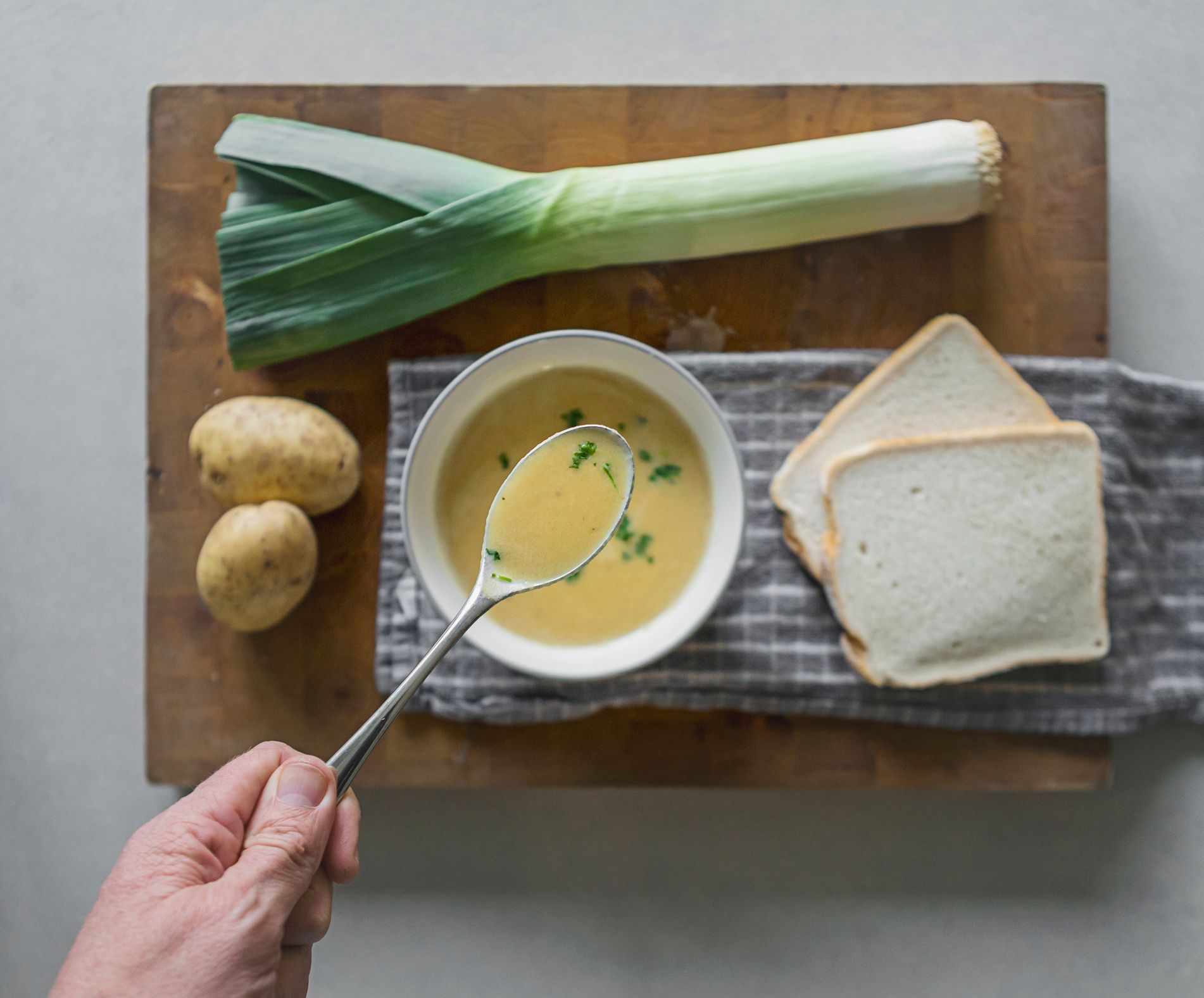 Lauch-Kartoffel-Suppe