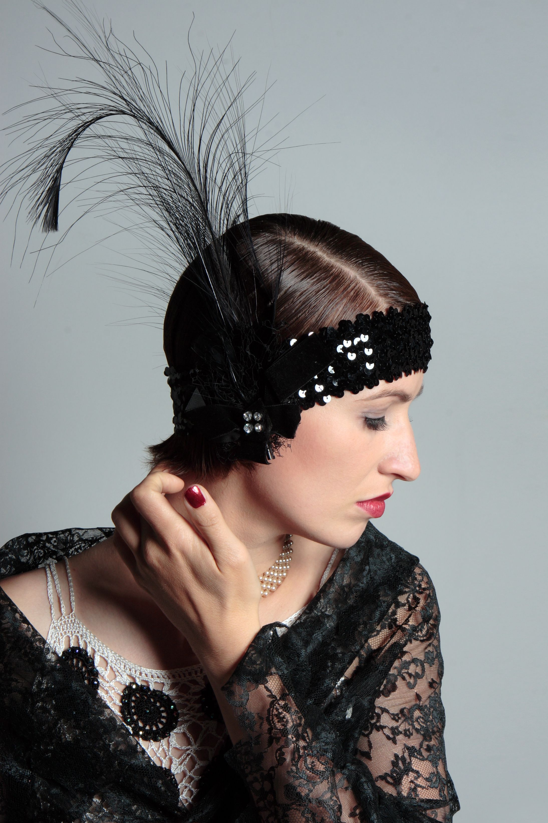 20er Jahre Mode: Stirnbänder