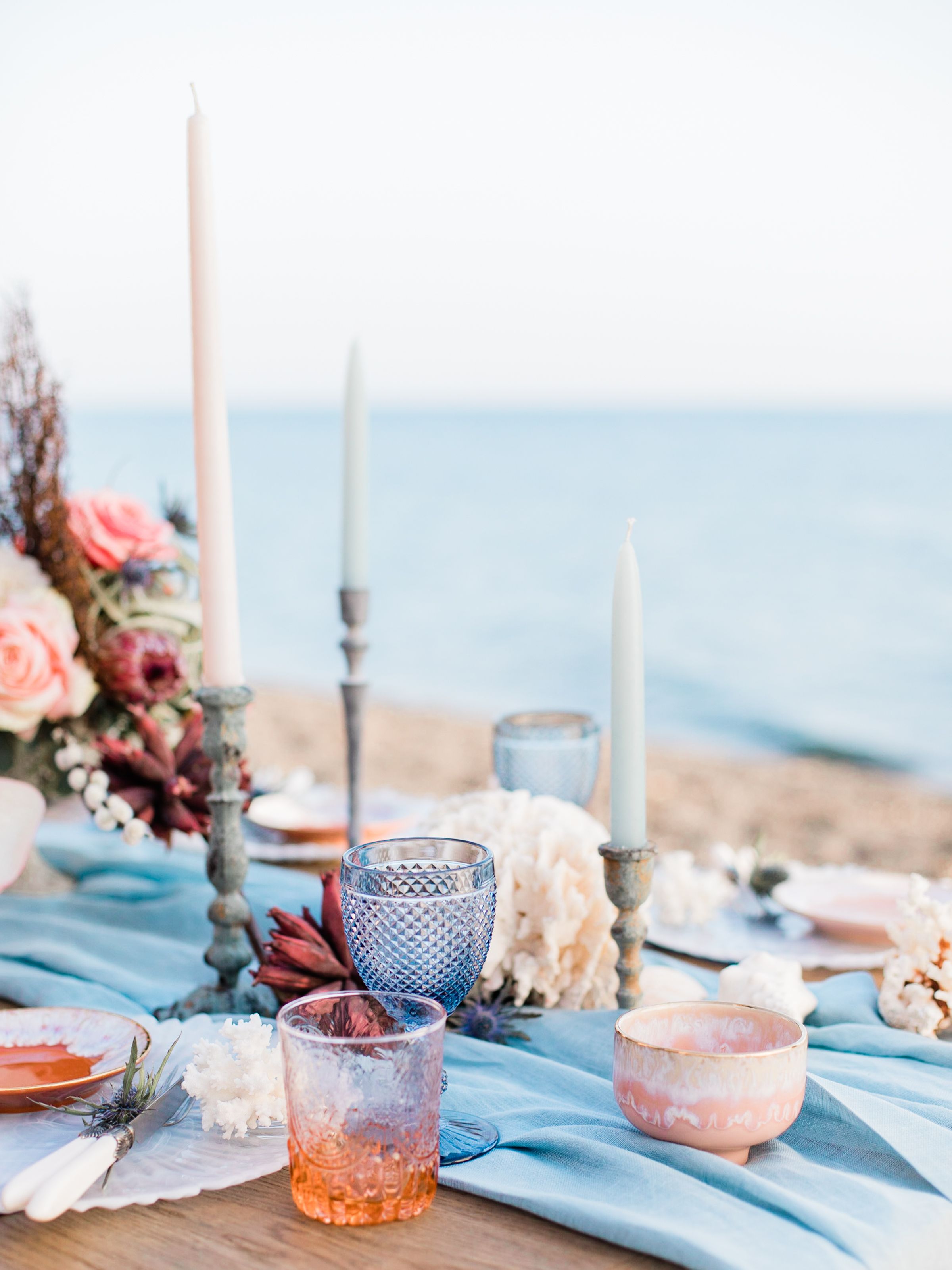 Picknick bei einer Hochzeit zu zweit