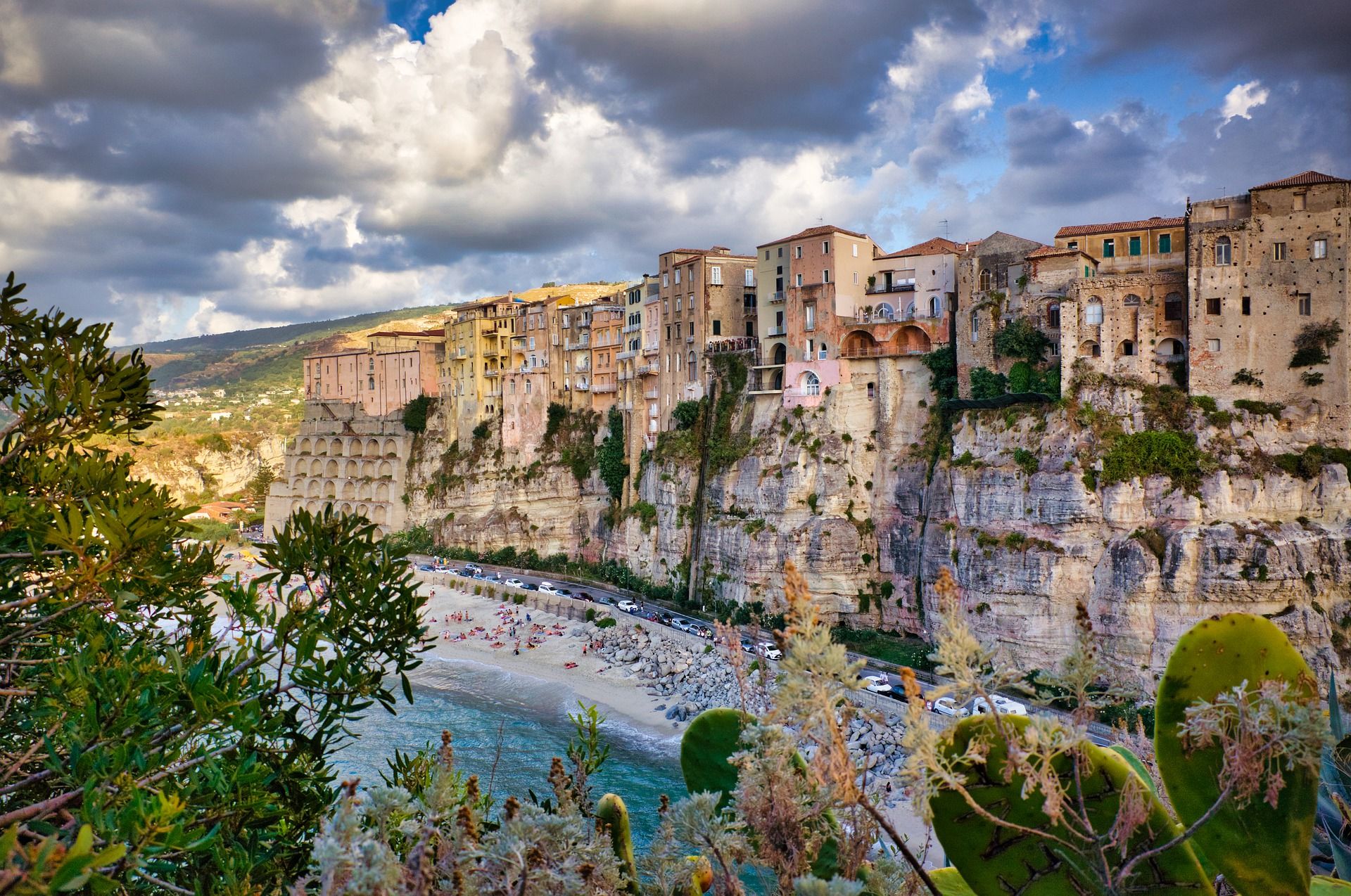 Spiaggia della Rotonda in Tropea