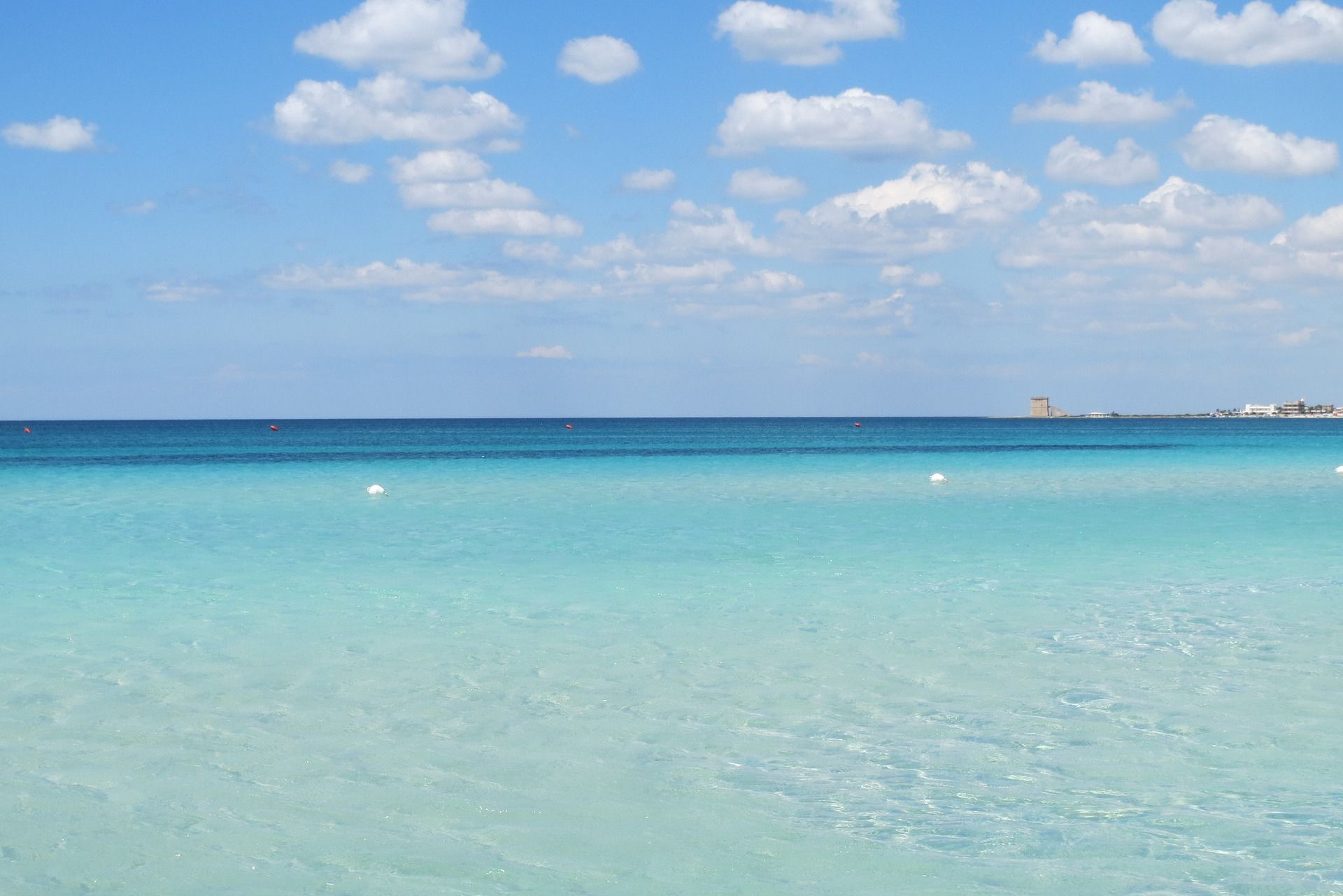 Spiaggia di Padula Bianca in der Nähe von Gallipoli