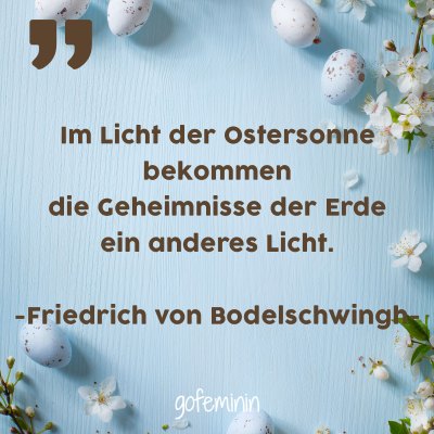 Die schönsten Ostersprüche