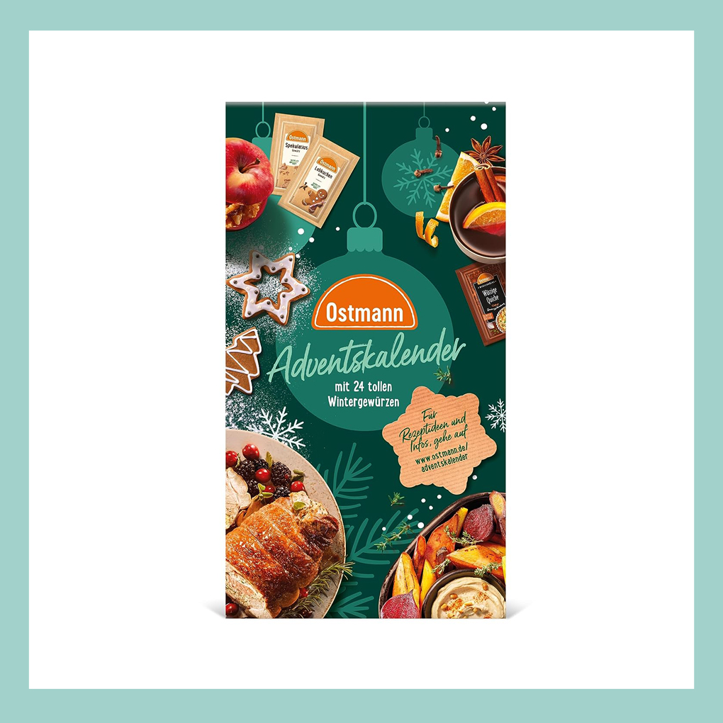 Günstige Adventskalender unter 20 Euro: Das sind die besten Schnäppchen! Leckere Weihnachtsgewürze bekommt ihr mit dem Ostmann Kalender.