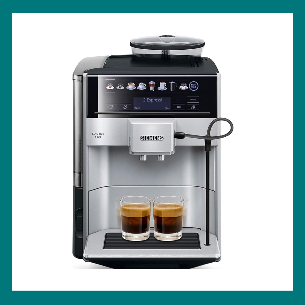 Über 30 % reduziert ist der Kaffeeautomat von Siemens bei Amazon zum Black Friday.
