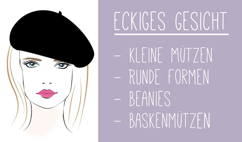 Eckiges Gesicht