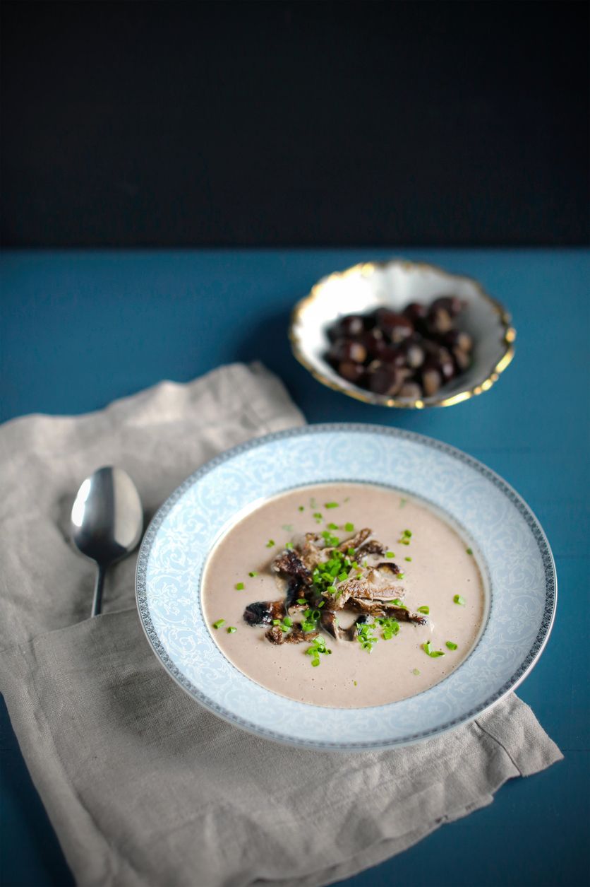 Weihnachtsmenü einfach: Maronensuppe