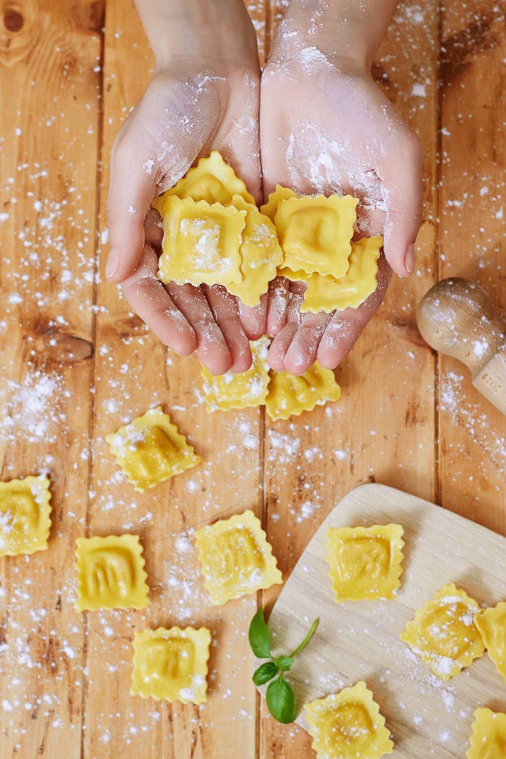 Ravioli-Nudelteig selbermachen Ravioli-Nudelteig selbermachen