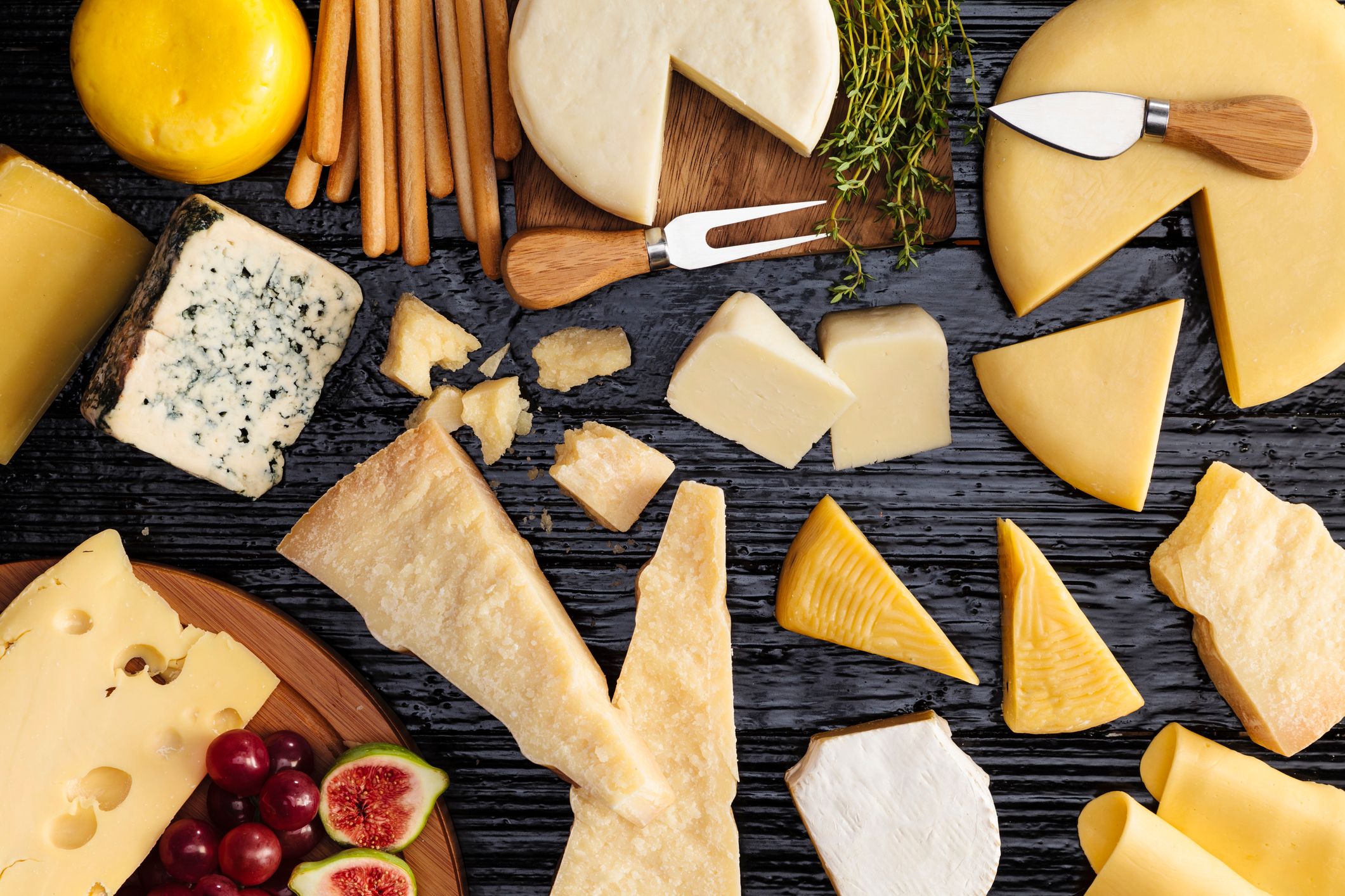 FODMAP-arme Lebensmittel: Hartkäse FODMAP-arme Lebensmittel: Hartkäse