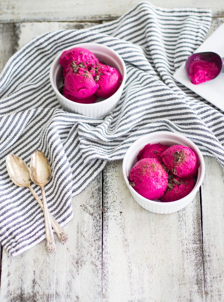 Food-Trend: Rote Beete-Eis mit Honig