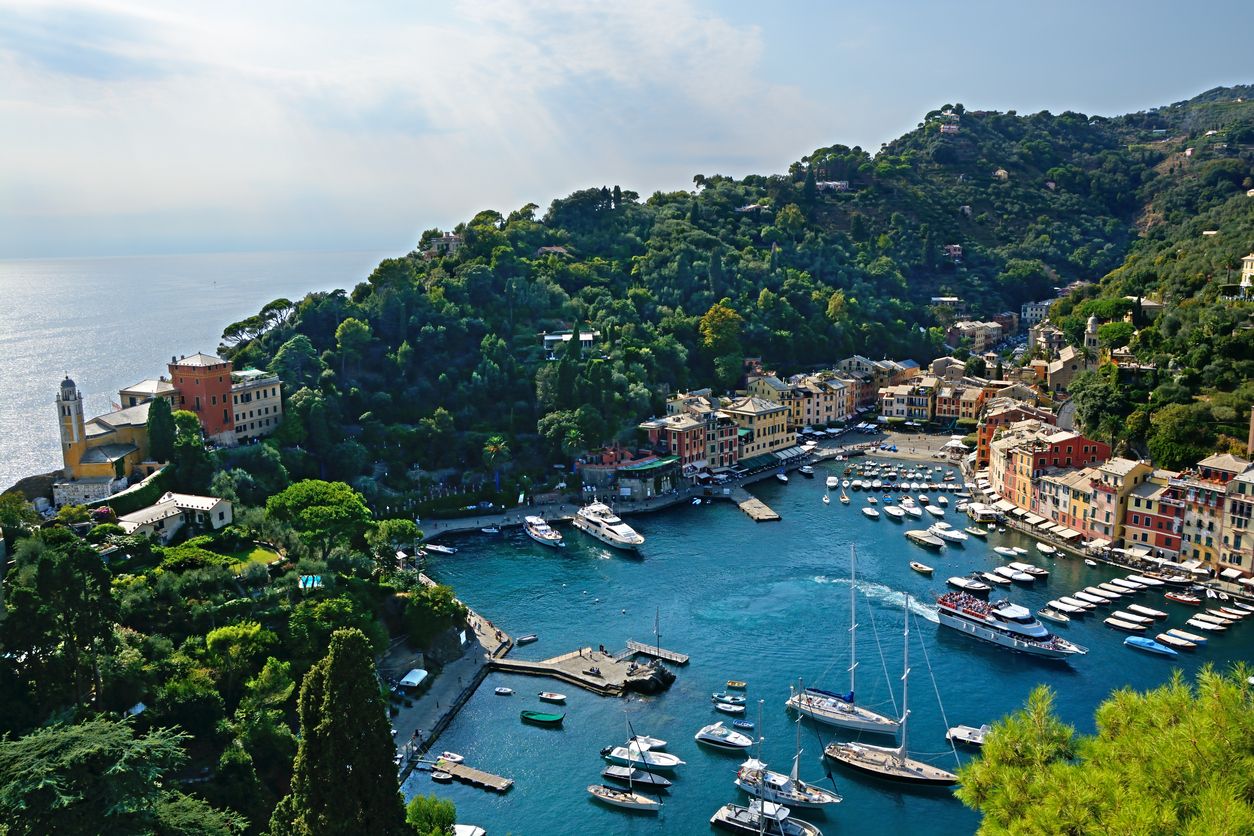 Portofino in Ligurien ist einfach zauberhaft