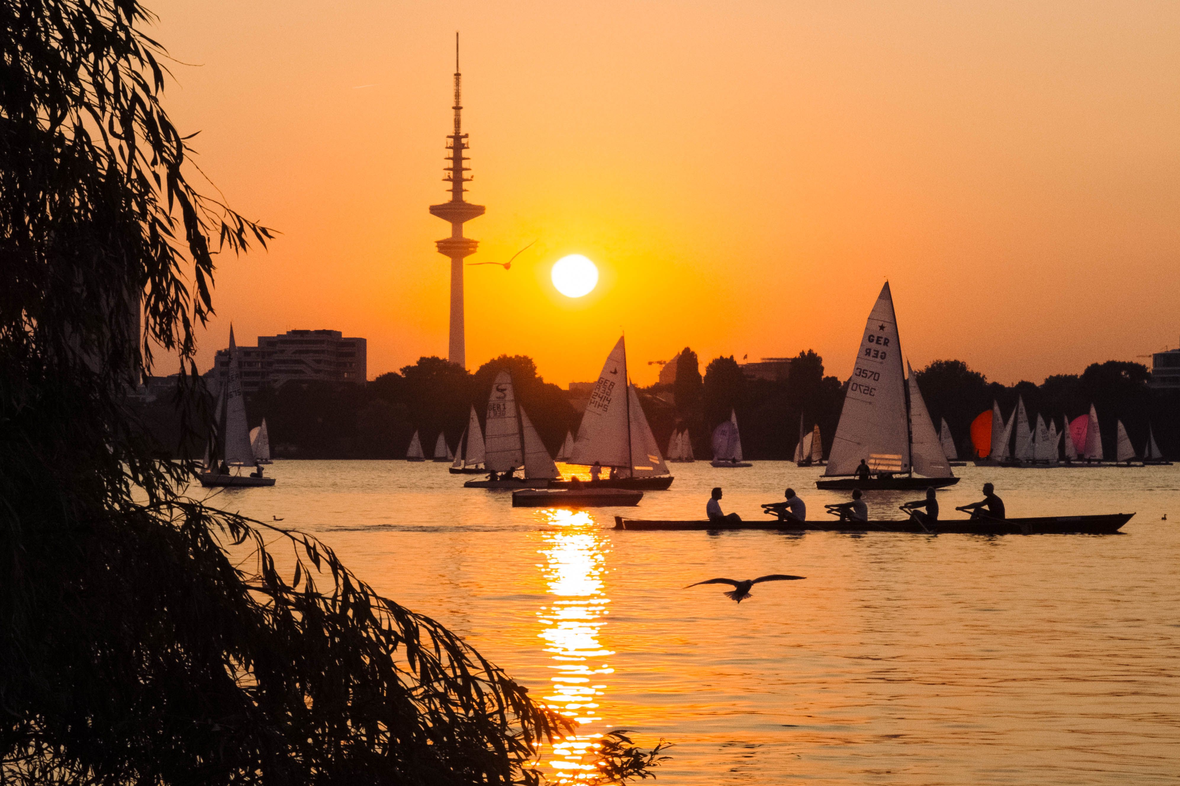 Flitterwochen in Hamburg 