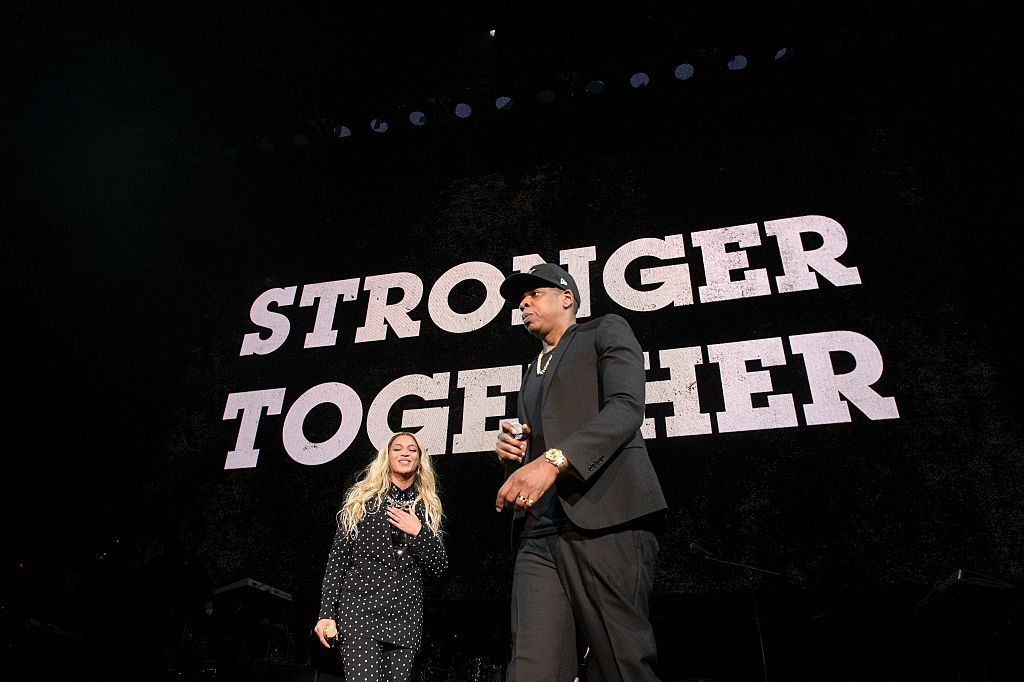 Beyoncé und Jay-Z gemeinsam auf der Bühne