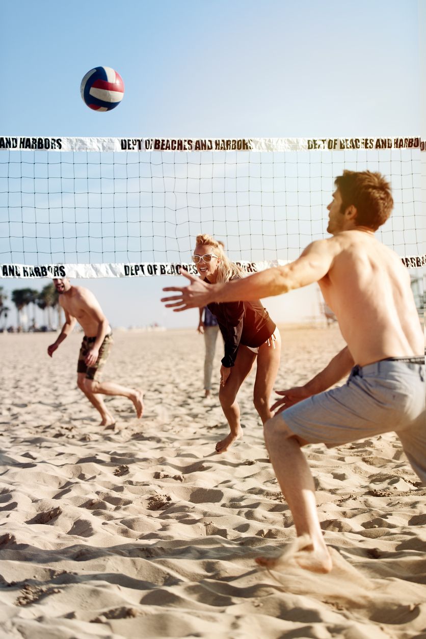 Volleyball bringt jede Menge gute Laune