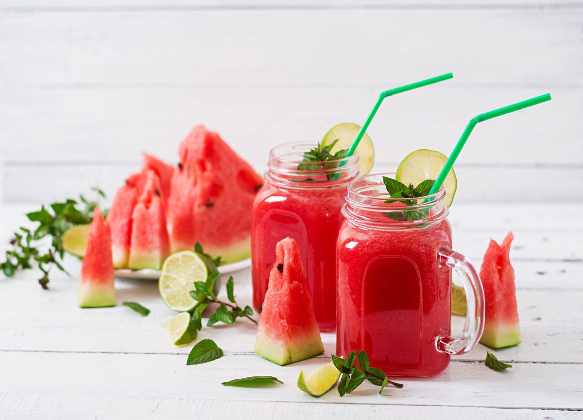 Melonen-Apfel-Smoothie