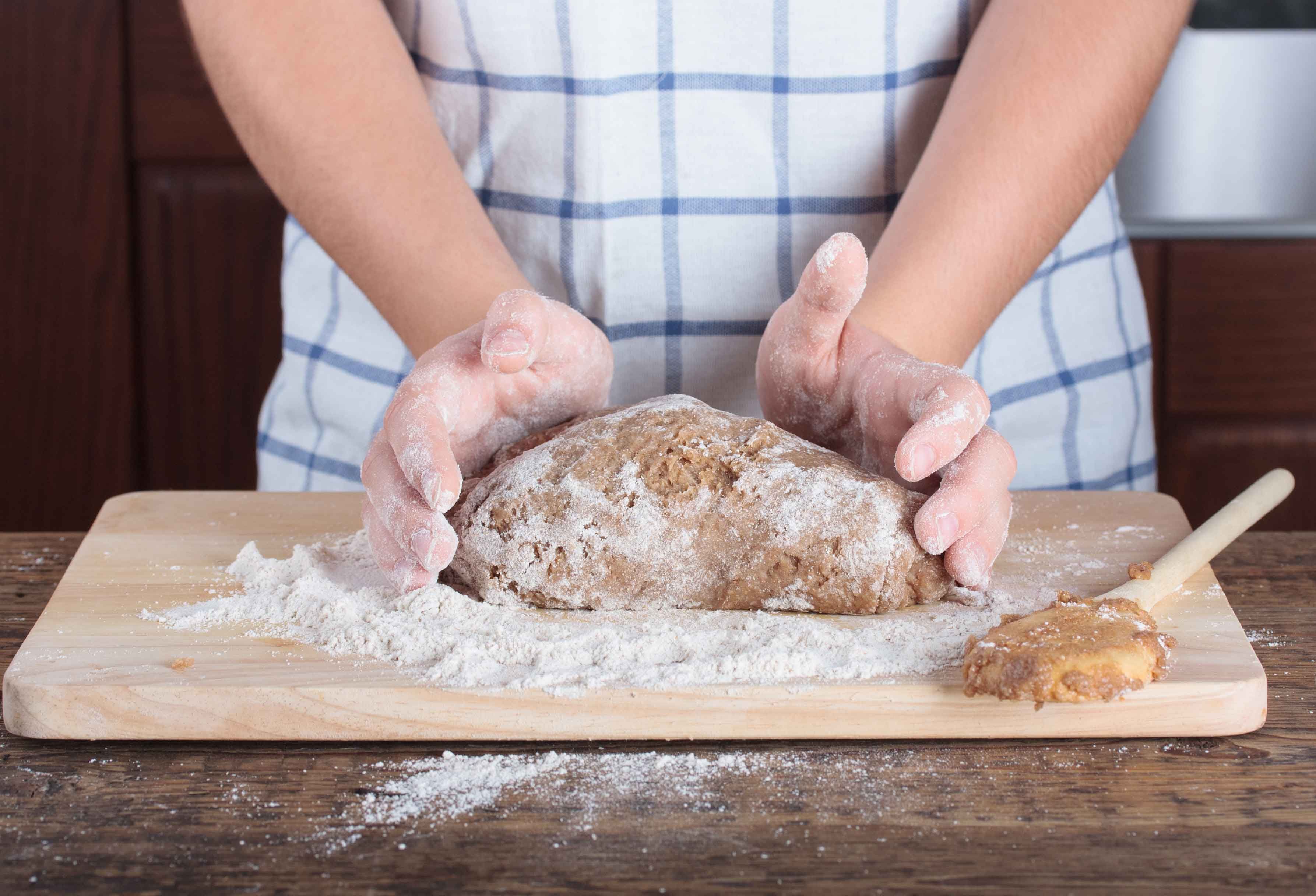 Vollkorn Pizzateig selber machen Vollkorn Pizzateig selber machen