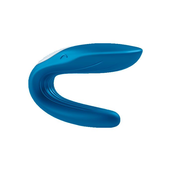 Paarvibrator Partner Whale aus Silikon, 9 cm