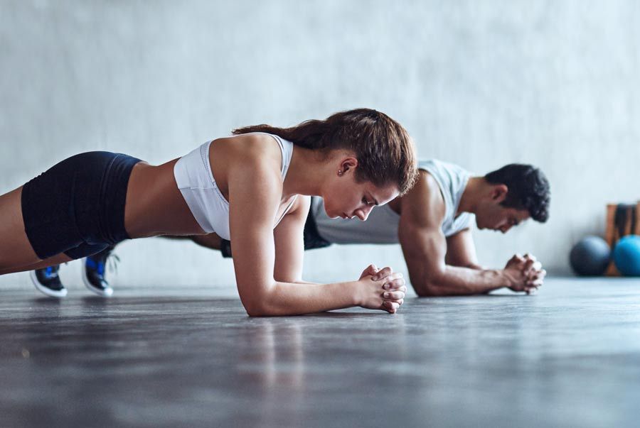 Bauchübungen ohne Sit-ups