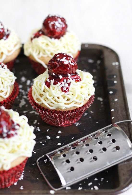 Spaghetti-Muffins für den Kindergeburtstag