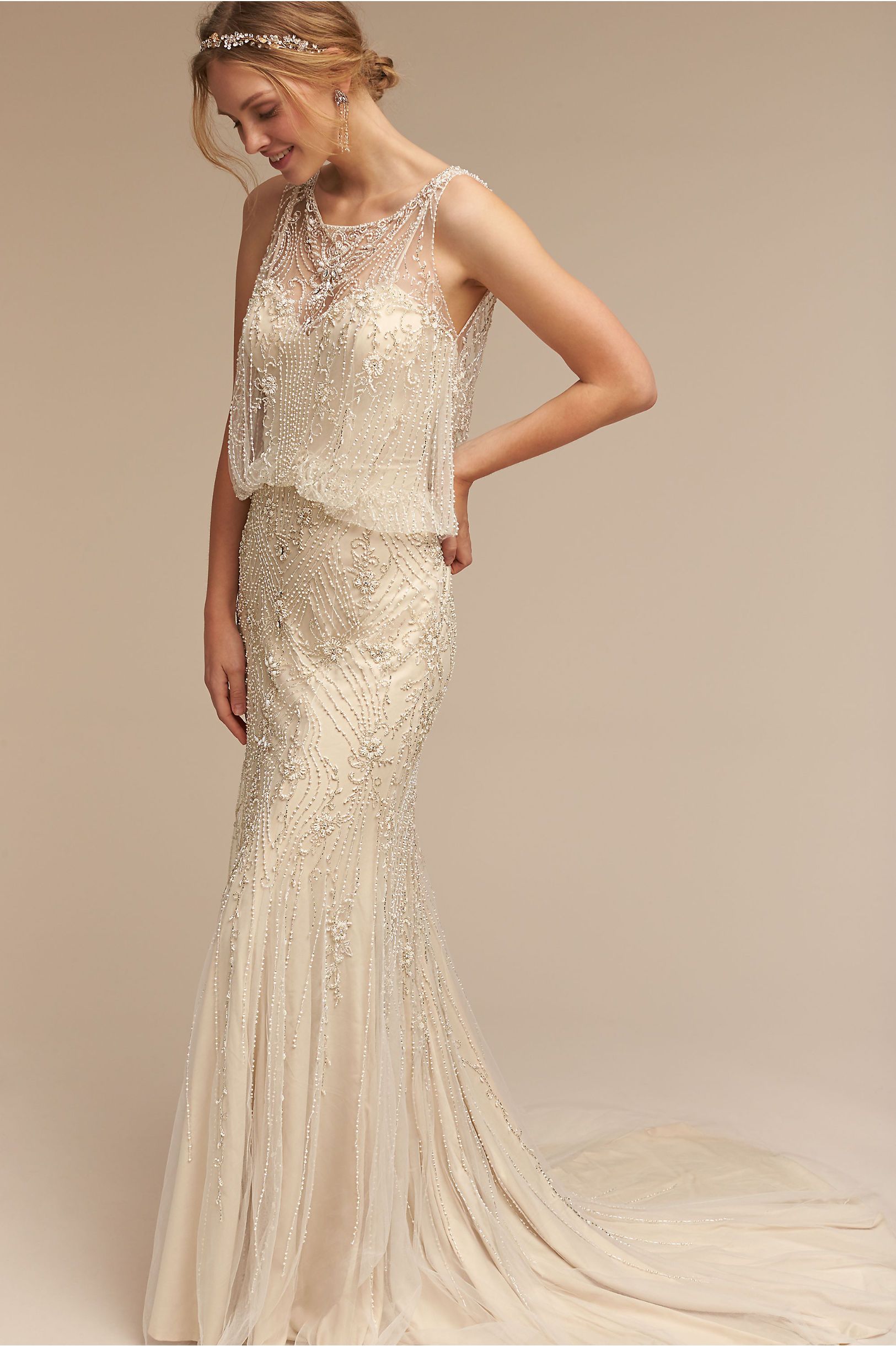 Vintage-Kleid im 20er-Jahre-Stil Vintage-Kleid im 20er-Jahre-Stil