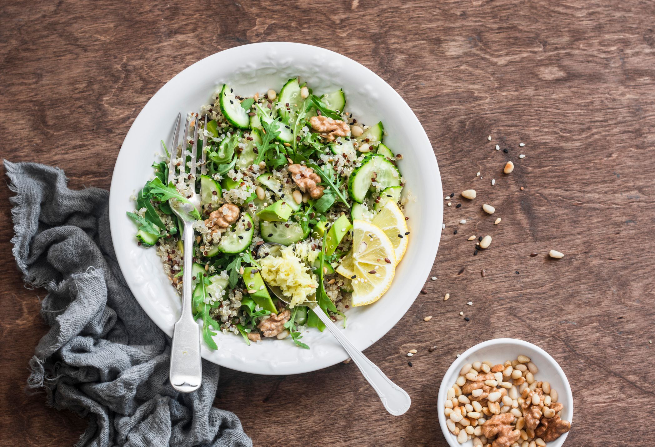 Feierabend-Rezepte: Quinoa-Salat Feierabend-Rezepte: Quinoa-Salat