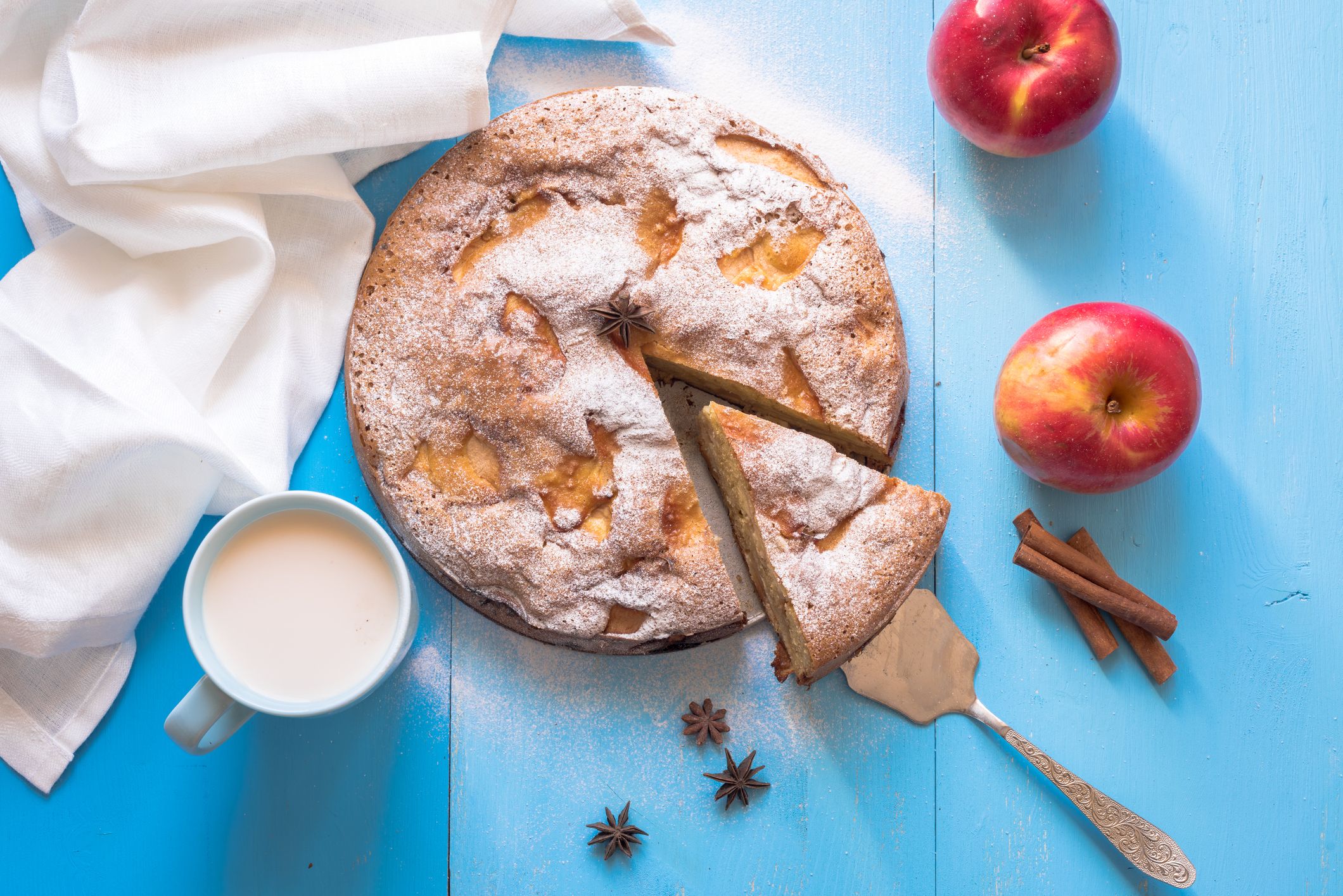 Kuchen-Rezept: Zimt-Apfelkuchen