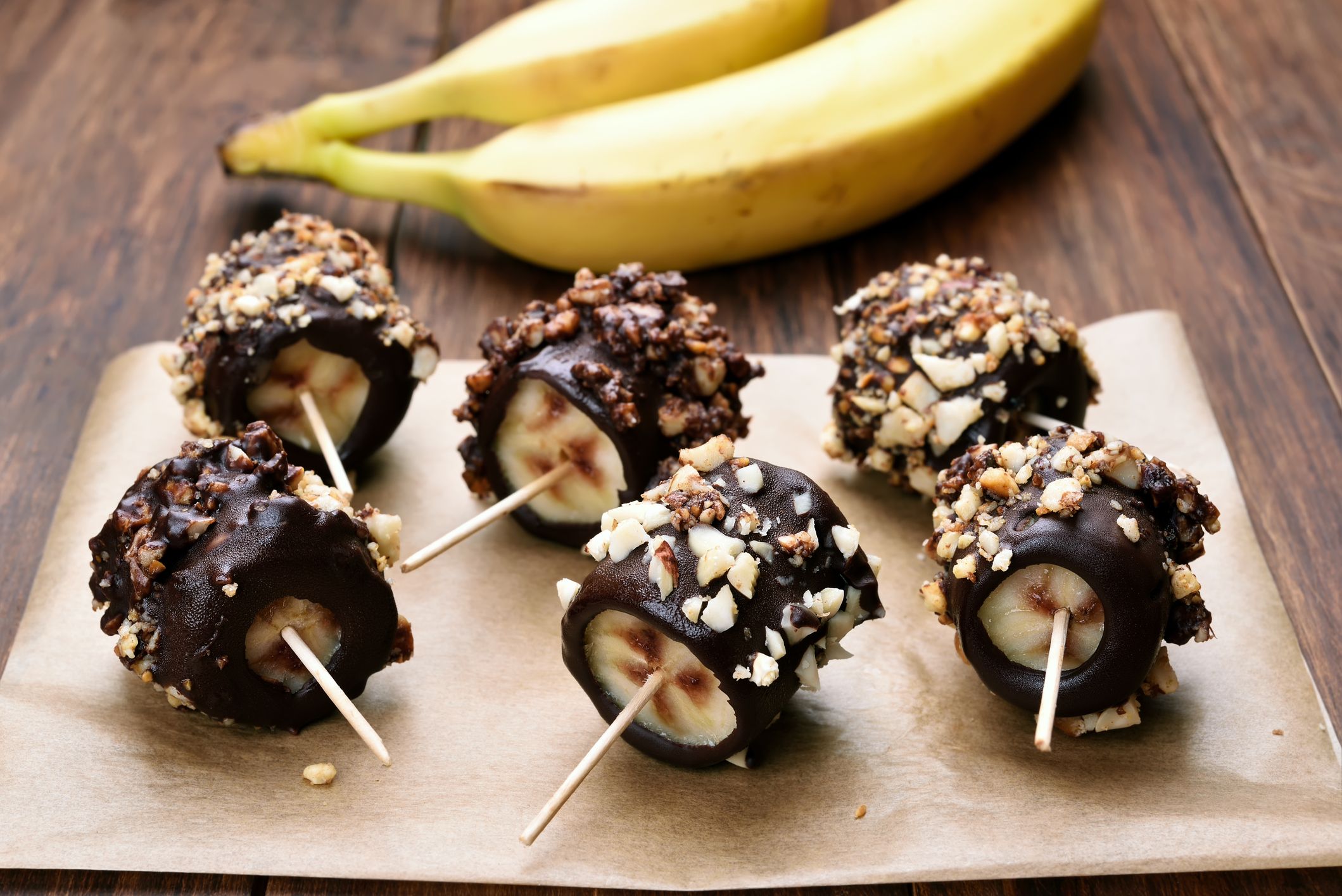 Dessert-Hacks für Faule Bananen Desserts mit Schokolade
