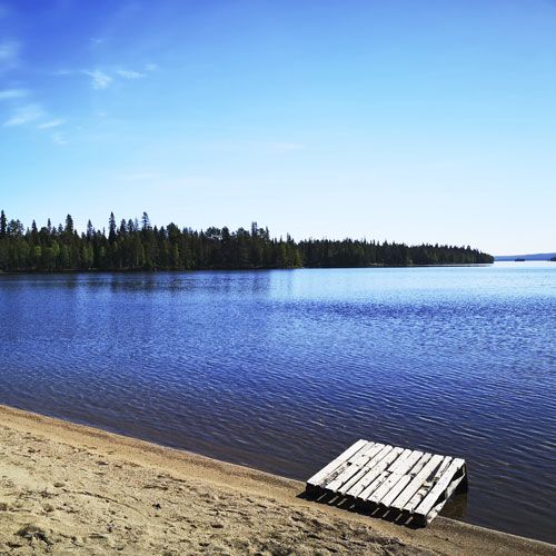 Sommerurlaub in Lappland