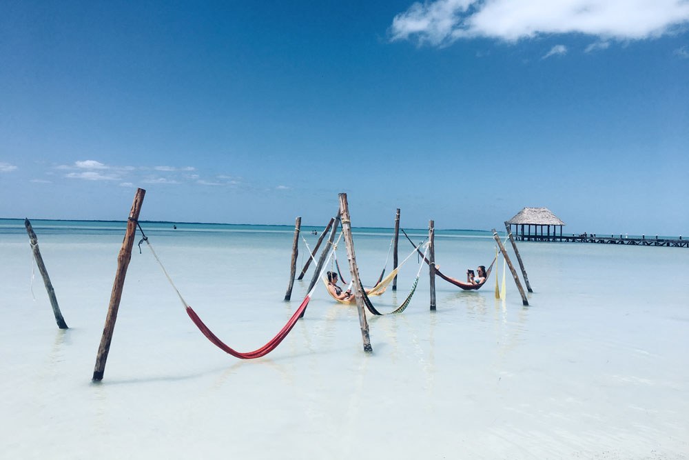 Isla Holbox schöner Strand