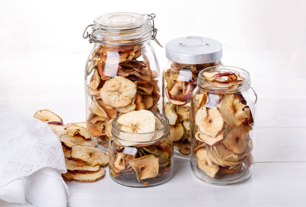 Apfelchips luftdicht aufbewahren Apfelchips luftdicht aufbewahren