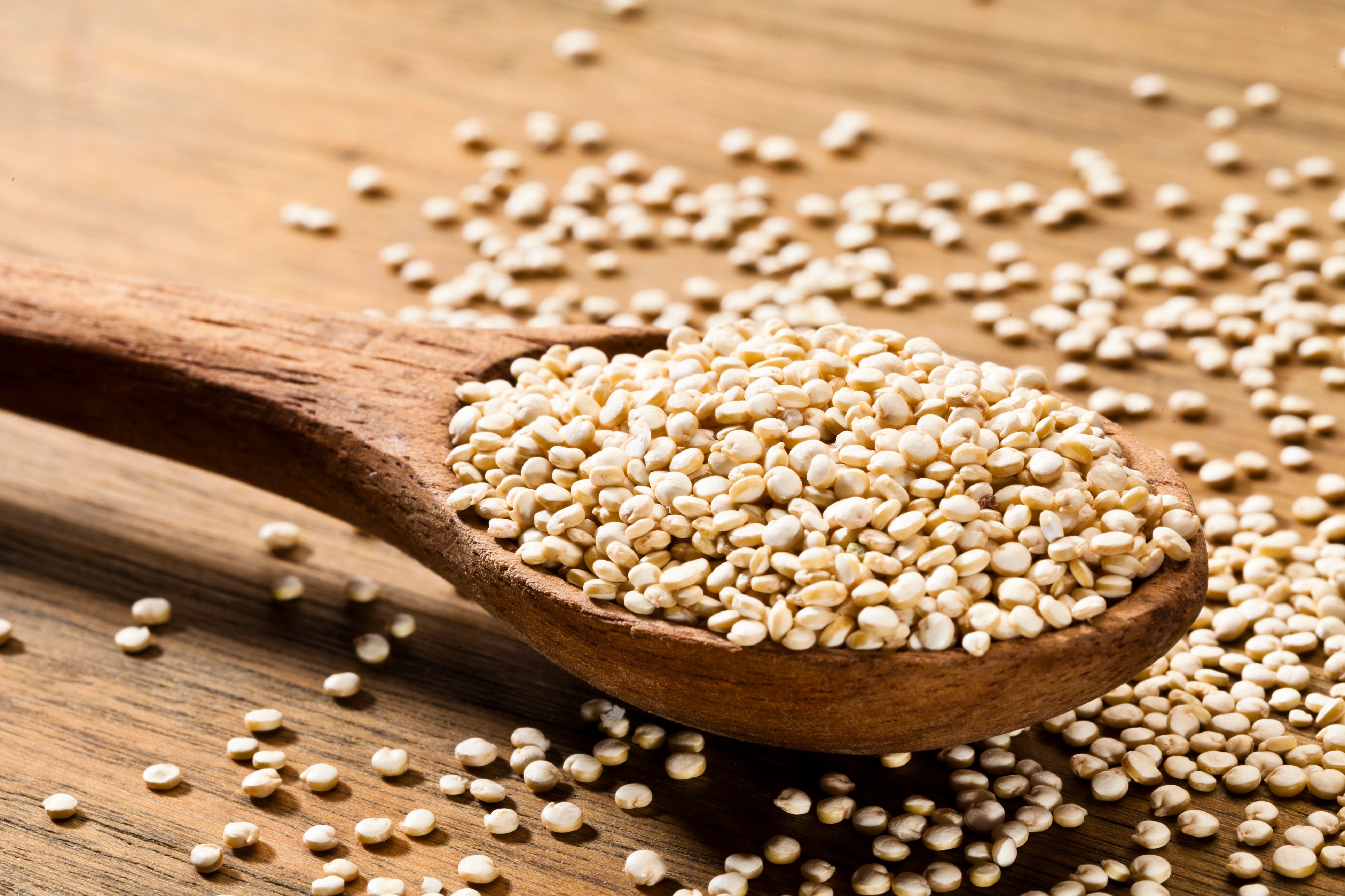 Quinoa enthält vie Eiweiß