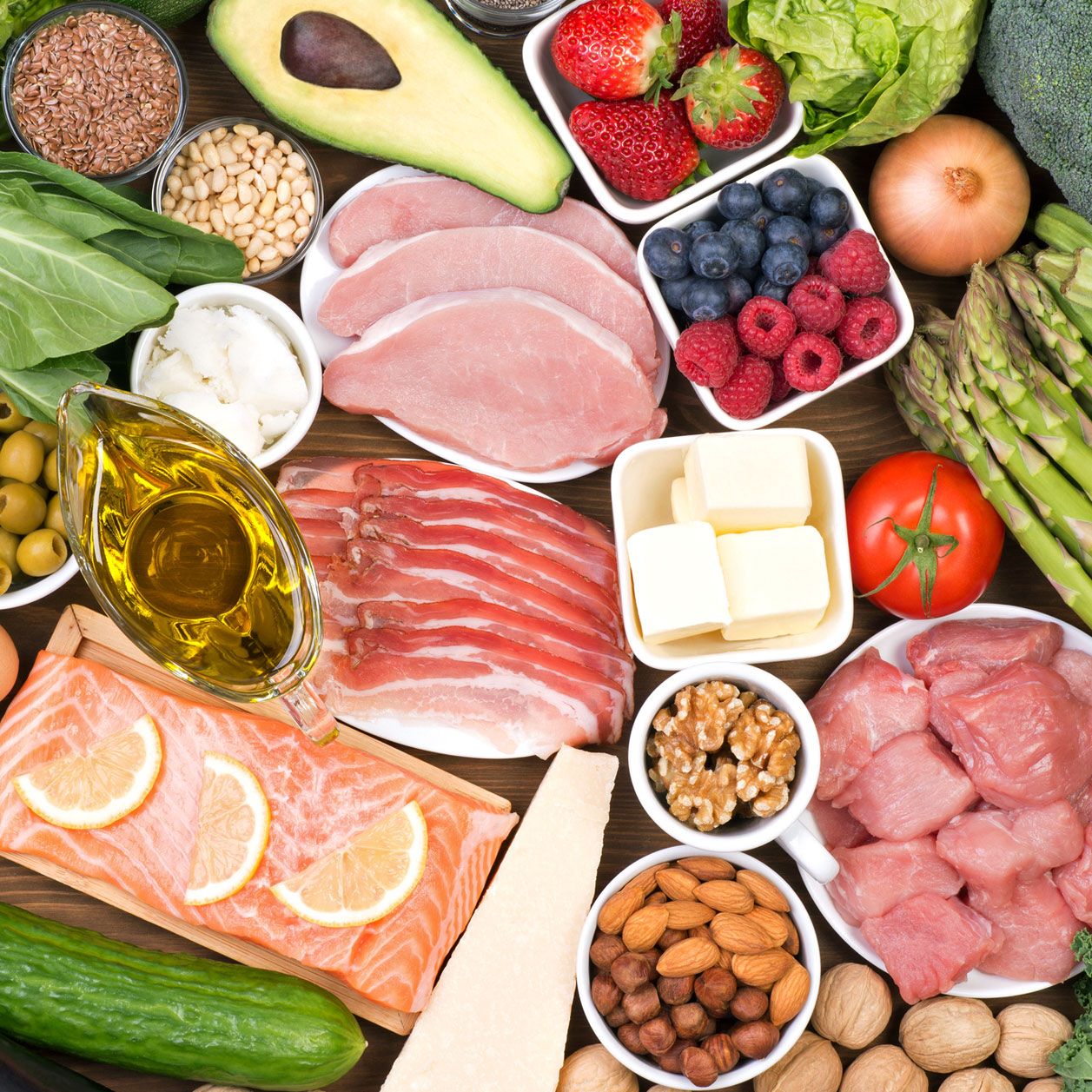 Atkins-Diät: Fett und Proteine