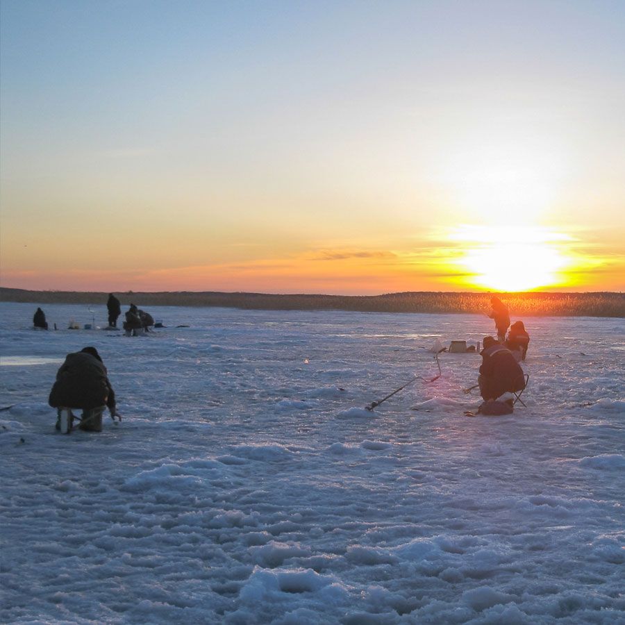 Eisangeln in Schweden Eisangeln in Schweden