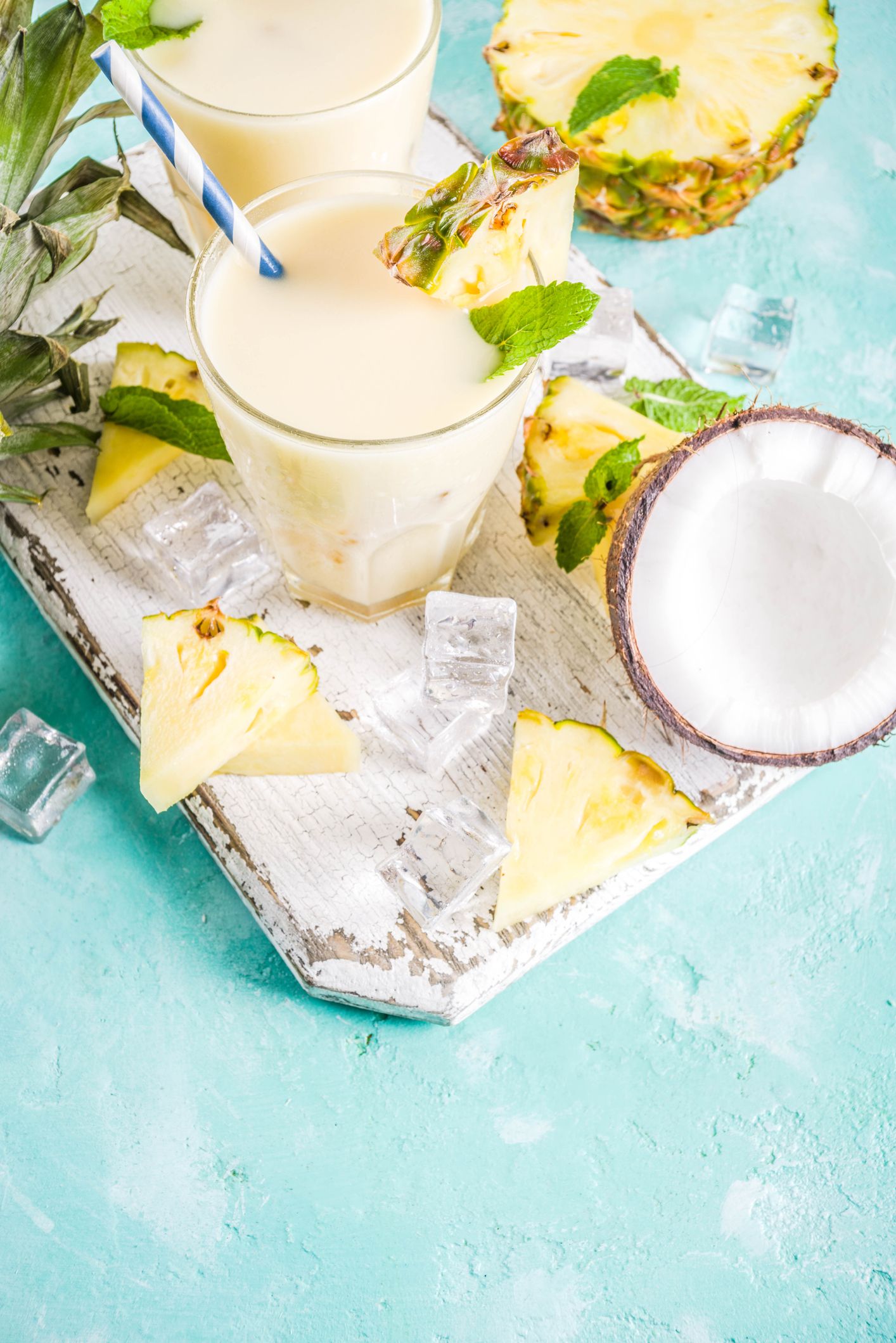 Leckeres Smoothie-Rezept mit Kokoswasser Leckeres Smoothie-Rezept mit Kokoswasser