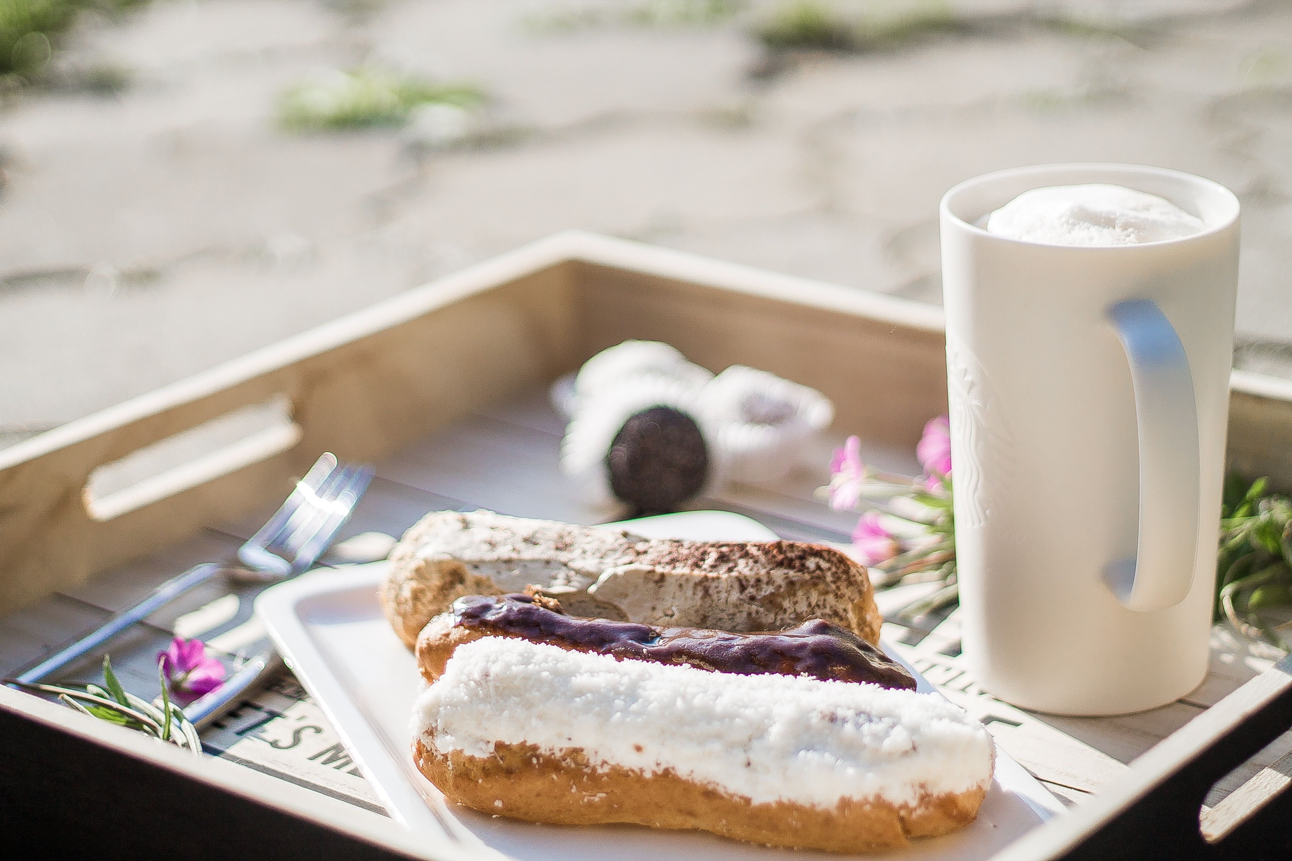 Französische Eclairs